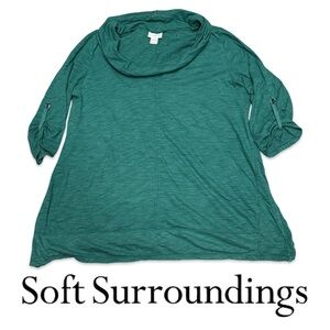 DISCOUNTED SHIPPING - 3/4 Sleeve Tunic - Soft Surroundings